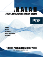 Cover Makalah Style 2