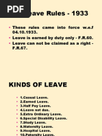 Earned Leave Surrender Rules for Govt Employees | PDF | Salary | Government