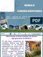 T1. Análisis Del Sector Agropecuario de México