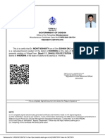 Government of Odisha: Resident Certificate