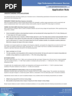 VCO Specification