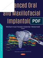 Advanced Oral and Maxillofacial Implantology