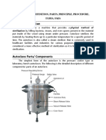 Autoclave- Definition, Parts, Principle, Procedure, Types, Uses