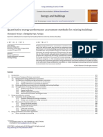 Quantitative Energy Performance Assessment Methods For Existing Buildings