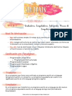 Teoria Primer Parcial - Sintaxis v2