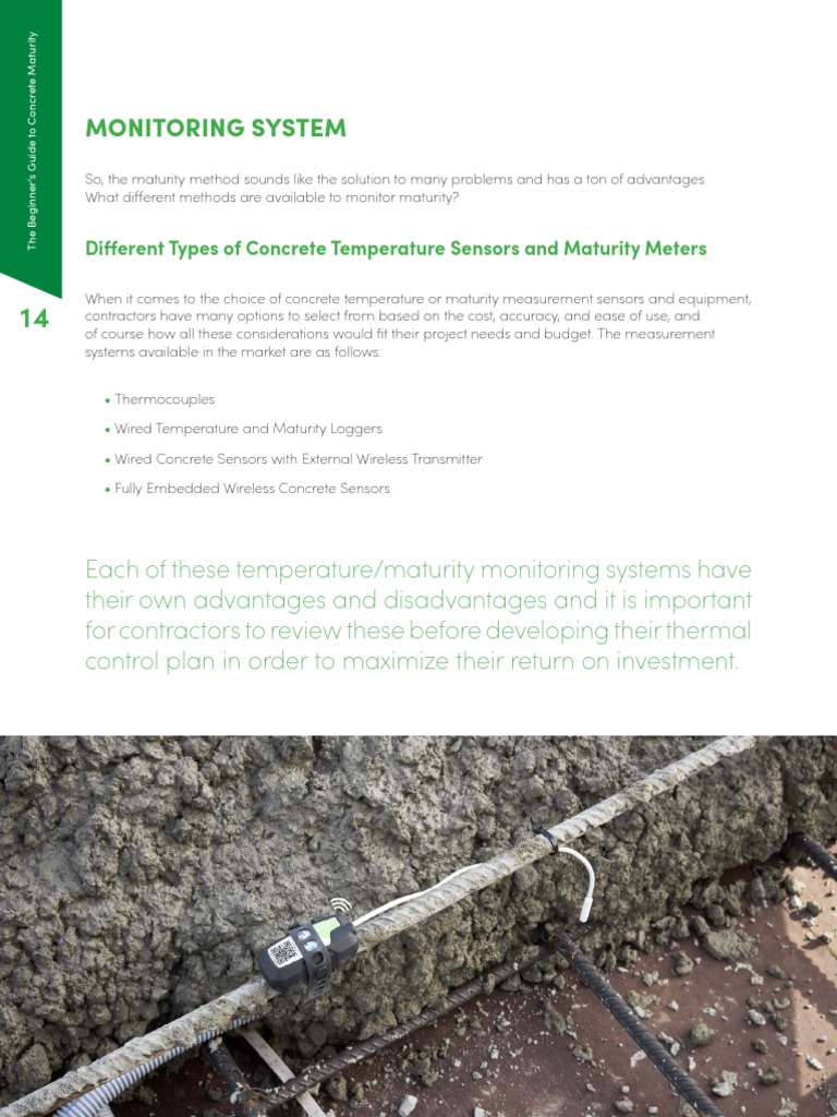 Concrete Maturity Monitoring Systems Guide | PDF