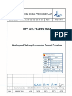HFY-3800-0000-GEN-PD-0013 - 0 Welding and Welding Consumable Control Procedure-Code A