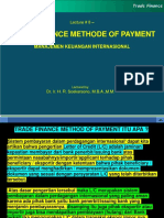 Trade Finance Methode of Payment: Manajemen Keuangan Internasional