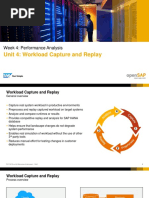 Unit 4: Workload Capture and Replay: Week 4: Performance Analysis