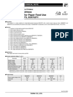 Three-Phase Brushless Motor Pre-Driver For Paper Feed Use: BA6680FS, BD6761FS, BD6762FV