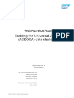Tackling The Universal Journal (ACDOCA) Data Challenge: White Paper (RUN Phase)