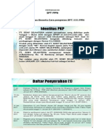 B. Contoh Pengisian SPT PPN Formulir 1111 (Manual - Lama)