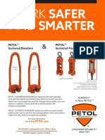 Work Safer and Smarter: Petol™ Suckerod Elevators Petol™ Suckerod Transfers