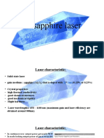 Ti Sapphire Laser