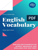 2219 English Vocabulary Mega Quiz Book