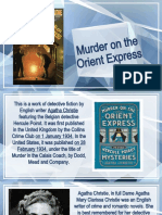 Murder On The Orient Express