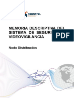 1.16. Memoria Descriptiva de Sistema de Seguridad Nodo Distribucion