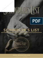 Schindler's List (Sheet Music & Tabs)