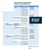 Rundown Classmeeting