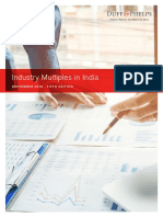 Industry Multiples India Report Fifth Edition 2018