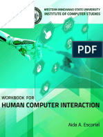 ICS IM - Workbook of Aida Escorial For Human Computer Interaction