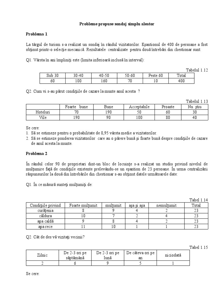 Probleme Test 1 | PDF