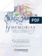 Memorias Congreso Internacional 2019 Sml