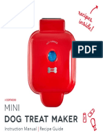 Manual para Dash Mini Dog Treat Maker