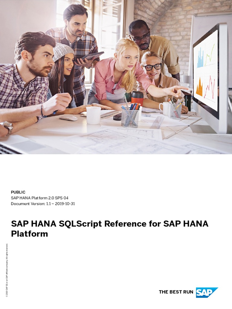 Sap hana sql script reference en pdf databases subroutine