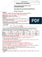 TP Dosage Redox Diiode Correction