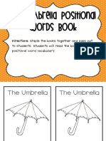 The Umbrella Positional Words Book