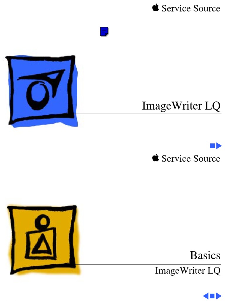 Imagewriter LQ: Service Source | PDF | Troubleshooting | Printer ...