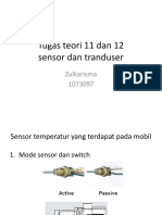 Sensor temperatur mobil