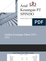 Analisis Keuangan PT SPINDO