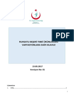 Ruhsatli Beşeri Tibbi Ürünlerdeki Varyasyonlara Dair Kilavuz