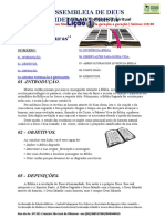 Cartilha de Estudo Fidelidade Cristam