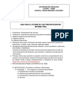 Formato para Presentar Estudio de Caso