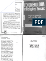 Alfred Schutz Fenomenologia e Relacoes Sociais PDF