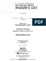 John Williams - Schindler List (For Piano and Violin) - OK