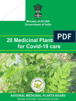 20 Medicinal Plants COVID Government of India