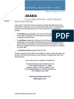 Saudi Arabia: 2021 Article Iv Consultation-Press Release and Staff Report