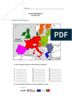 Mapa da evolução da CEE à UE