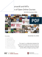 Harvardx and Mitx: Four Years of Open Online Courses