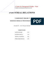 Industrial Relations: Component Project - 1 Industrial Relations in Metal Industries in India