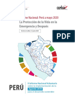 CEPLAN Informe Nacional Peru a Mayo 2020 II INV Peru 20200805