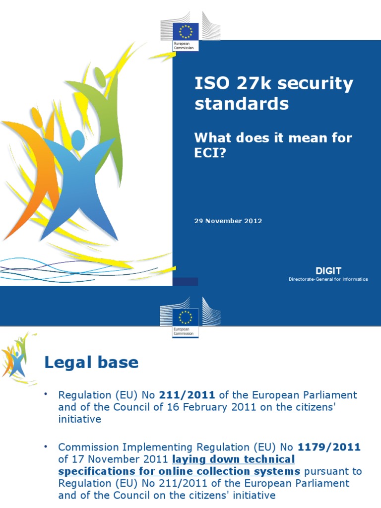 ISO 27000 Standards for ECI Security | PDF | Information Security ...