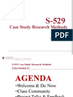 Case Study Research Methods: Class Session 12 04/22/2016 Irene A. Liefshitz, Ed.D