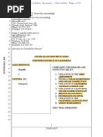 Berenson v. Twitter Lawsuit