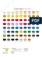 Amsterdam Standard Series Acrylics: - Colour Chart