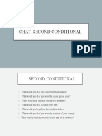 Chat - Second Conditional